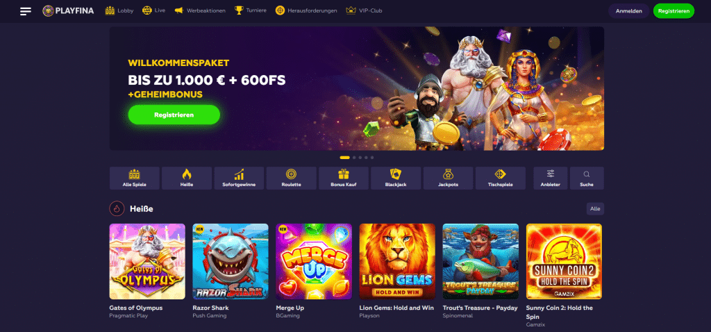 Playfina Casino