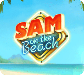 Sam on the beach Sam on the Beach