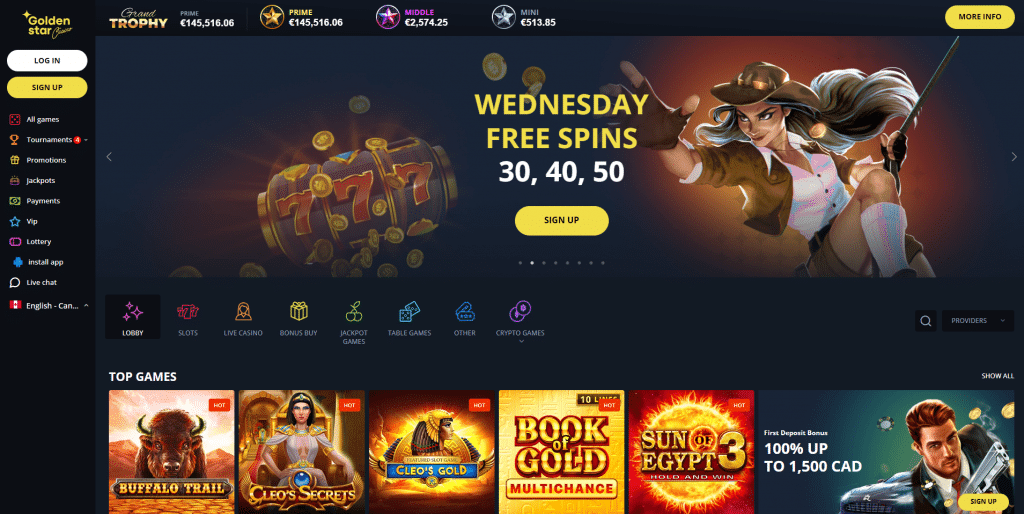 Golden star casino 5 1024x514 Golden Star Casino