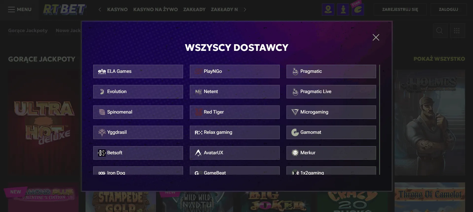 Dostawcy-gier-w-kasynie-rtbet Dostawcy gier w kasynie RTBet